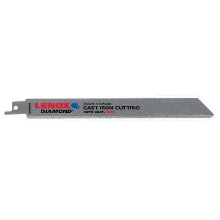 Lenox Reciprocating Saw Blade Diamond Grit 8 "