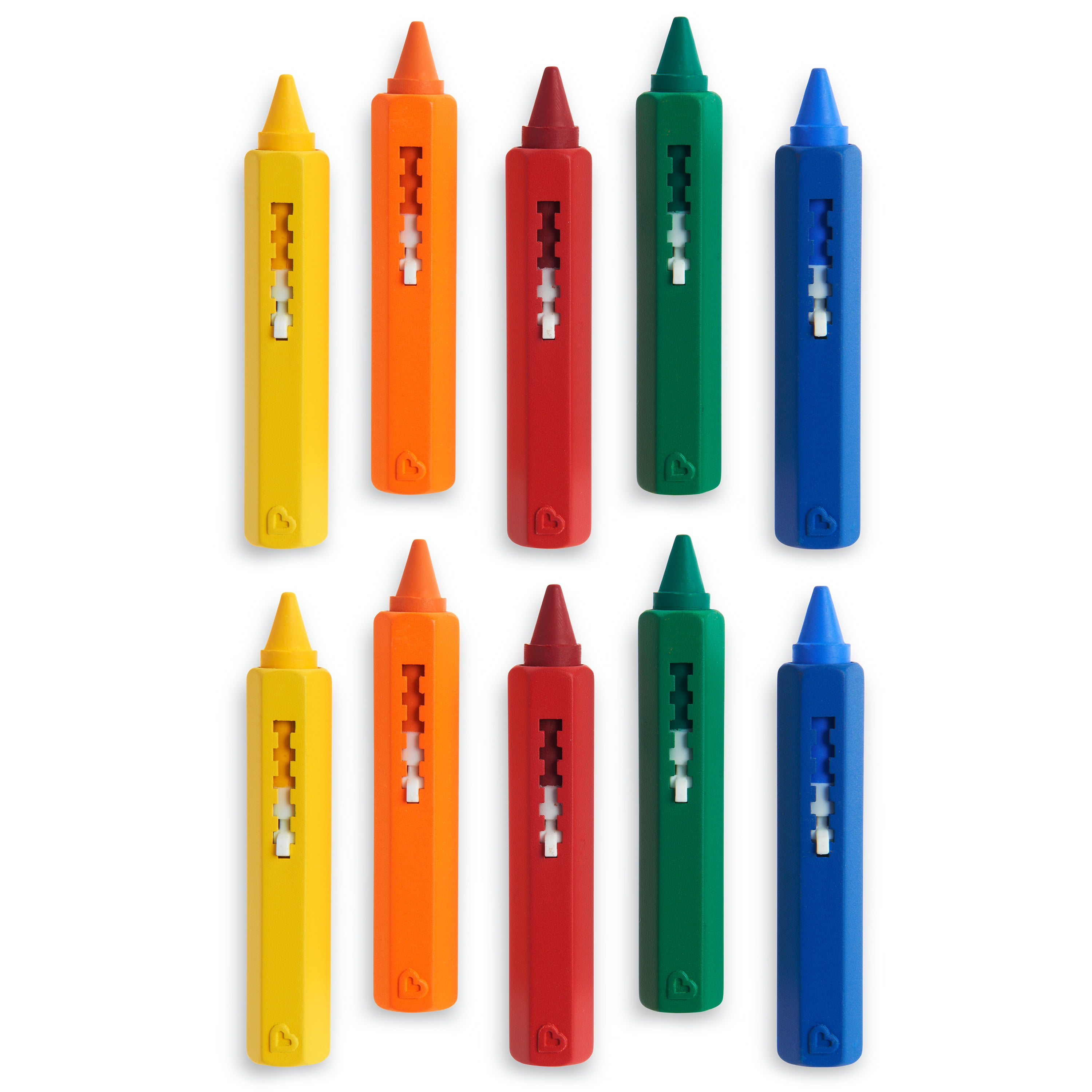 Lot de 2 X 10 crayons Enfants Coloration Set Non Toxique Early learning 
