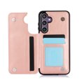 thumbnail image 3 of TECH CIRCLE for Samsung Galaxy S24 FE Flip Wallet Case 6.7" (2024 Release), Cute Butterfly Back Cover Case with Stand Function, Built-in Card Slots, PU Leather Protective Lightweight Case, Rosegold, 3 of 7