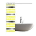 thumbnail image 2 of BPBOP Polka Dots Yellow And Black Bathroom Waterproof Fabric Shower Curtain 60x72 inches, 2 of 2