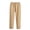 Khaki, variant on Zwiiyzr Girls Boys School Uniform Pants High Elastic Waist Kids Straight Leg Twill Trousers with Pockets 3-9 Years Black