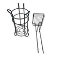 thumbnail image 6 of MOMOJIA Elegant Iron Standing Tissue Dispenser Large Capacity Modern Floor Mounted Toilet Paper Stand for Homes Office Or Travel, 6 of 12