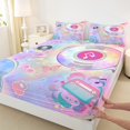 thumbnail image 3 of Manfei 4-Piece Musical Note Full Sheet Set, Princess Butterfly Galaxy, 3 of 7