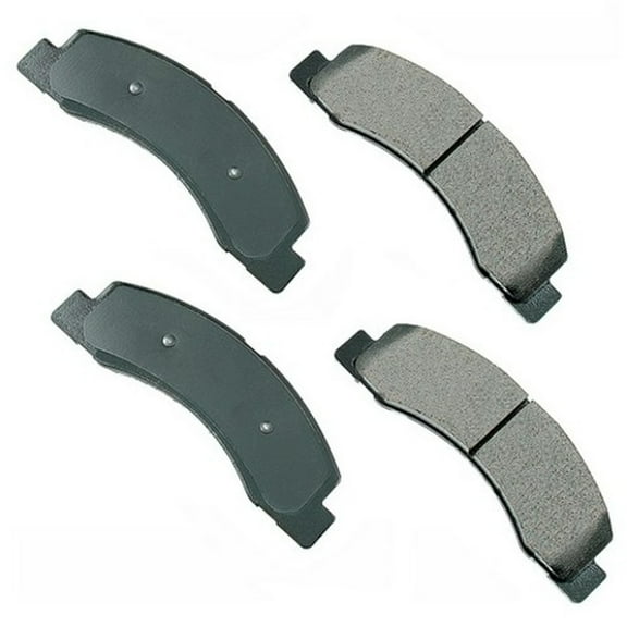Akebono PRO-ACT Ultra-Premium Brake Pad Set, Ceramic