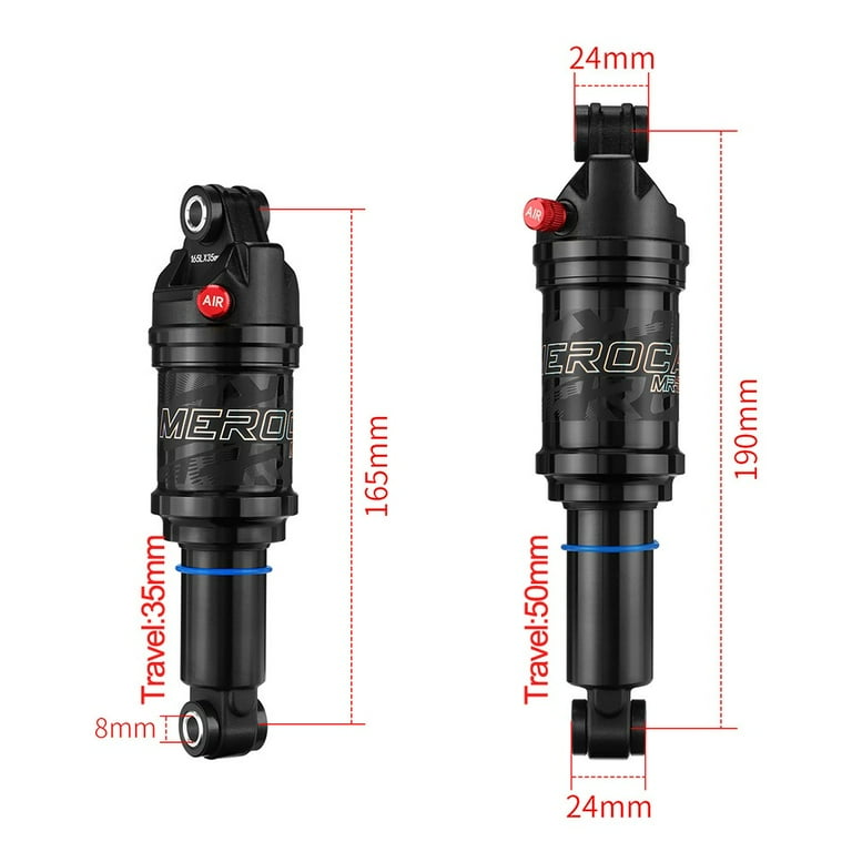 DNM AO-38RC Mtb Rear Shock Bicycle Air Rear Shock Rebound/Lockout