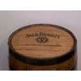 thumbnail image 2 of Jack Daniel’s Oak Branded Whiskey Barrel with Engraved Logo 53 gal Wine Making Barrel, 2 of 2