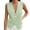 Mint, variant on Sleeveless Sweater Women's Fashion Casual Loose Spring Summer Waistcoat V Neck Button Knit Vest
