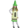 thumbnail image 1 of Green Crayon Costume - Size L (12-14), 1 of 4