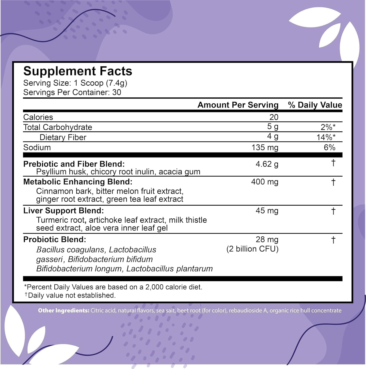 ColonSweep - Strawberry Flavored Probiotic Psyllium Husk Powder Colon Cleanser,7.8 oz. Fiber Supplement Support for Gut Health - Cleanse for Bloating Relief & Detox- 30 Servings (Pack of 2)