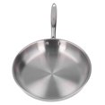 thumbnail image 2 of Oven Safe Skillet With Non-Toxic 18_10 Stainless Steel Surface, Heavy Duty Full Clad Tri-Ply Construction For Diverse Cooking Techniques, 2 of 8