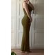 thumbnail image 5 of Vestido de color puro, vestido de tirantes finos con tirantes finos para mujer Vestido de tirantes finos con tirantes finos True Excellence, 5 of 7
