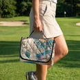thumbnail image 4 of Xixirimido Easy-carry Golf Cart Seat Covers, Portable Golf Cart Seat Towel Blanket Quilted with 4 Pockets Fits for EZGO, Yamaha, Club Car & More 2-Seat Carts, Dragonfly and Boho Mandala, 4 of 8