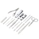 thumbnail image 3 of MAANGE 11pcs Makeup Brush Nylon Face Powder Brush Soft Cosmetics Make Up Brush Set Pink, 3 of 5
