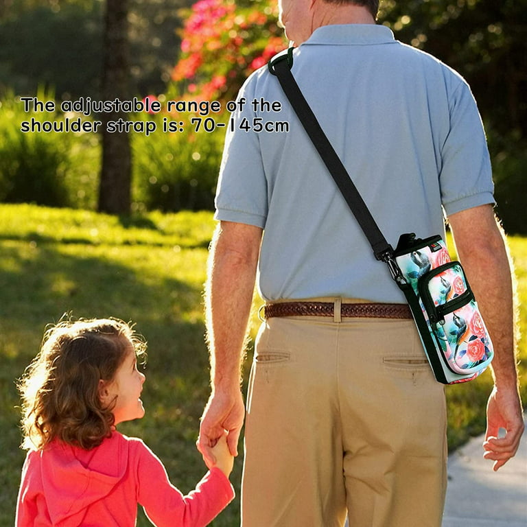 2pcs Kids Water Bottle Carrying Strap Water Bottle Holder Adjustable Water Kettle Sleeve Portable Bottle Carrier, Size: 65x2.5cm