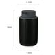 thumbnail image 2 of Dispensador de jabón de manos espumoso de cerámica, dispensador de jabón para baño, dispensador de loción para cocina, dispensador de jabón con vetas mate rellenable, 2 of 5