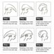thumbnail image 4 of Toalla de microfibra para el cabello para mujer, turbante de secado rápido súper absorbente, sombrero de secado rápido, 4 of 5