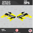 thumbnail image 4 of Kalair GFX Graphics Kit for Honda CRF70 (2004-2023) Speed Series, 4 of 5