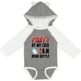 thumbnail image 3 of Inktastic Party at My Crib 2 A.m. Bring Bottle Baby Humor Boys or Girls Long Sleeve Baby Bodysuit, 3 of 5