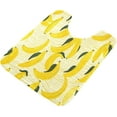thumbnail image 4 of GZHJMY Bathroom Rug Cute Banana Soft and Absorbent Bathroom Carpet Non-Slip Machine Washable Plush Bath Floor Rug Door Mat for Bathtubs, Toilet,Kitchen, 16x24 in Carpet Runner, 4 of 6