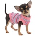 thumbnail image 1 of Chaleco tipo camisa para perro LOPHIPETS, 100% algodón acanalado, para taza de té Chihuahua, 1 of 7