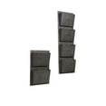 thumbnail image 4 of Linon Vertical 14.60 x 3.90 x 45.90 in Gray Metal Four-Slot Mailbox, 4 of 4
