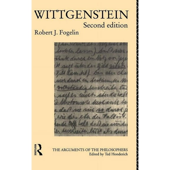 Arguments of the Philosophers Wittgenstein, (Hardcover)