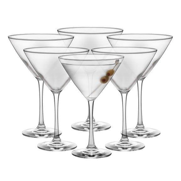 Libbey Vina Martini Glasses, 12-ounce, Set of 6