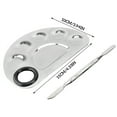 thumbnail image 4 of Makeup Mixing Palette Stainless Steel Fine Workmanship Reusable Solid Convenient Cosmetic Palettes for Beauty Salon Daily Life Type 6, 4 of 7
