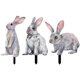 thumbnail image 1 of 3Pcs Easter Bunny Garden Stake Outdoor Rabbit Lawn Sign for Spring Easter Holiday Decor, 1 of 4