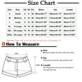 thumbnail image 2 of BLVB Womens Summer Shorts Casual Trendy Folded Hem Short Pants Elastic Waist Drawstring Cargo Shorts with Pockets, 2 of 5