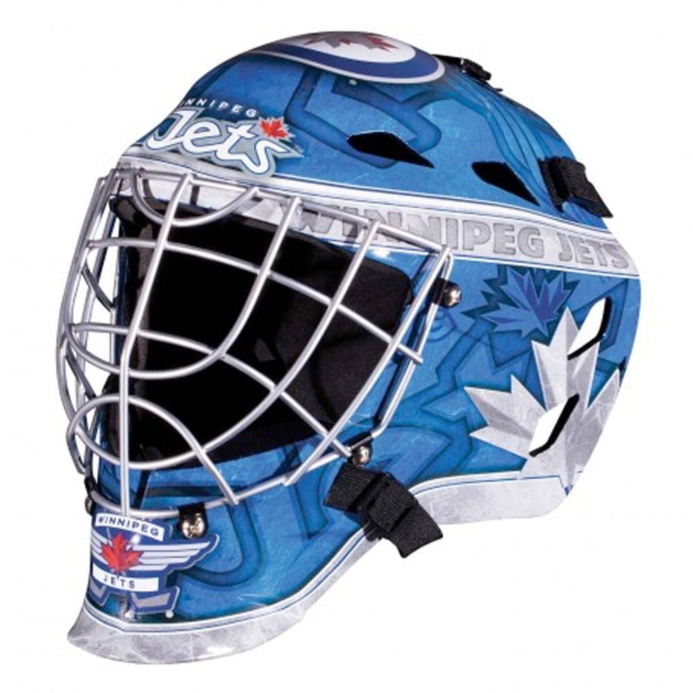 Franklin Sports LNH Masque de gardien Jets de Winnipeg GFM 1500 Masque de gardien Jets
