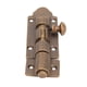 thumbnail image 5 of Barrel Bolt Buckle Rust Proof High Hardness Brass Antique Sliding Door Latch for Window Closet Furniture, 5 of 5