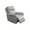 Light Grey-1Seater, variant on MAYEERTY Power Recliner Chair, Electric Reclining Chair with USB Charging, Adjustable Backrest for Living Room, Light Grey