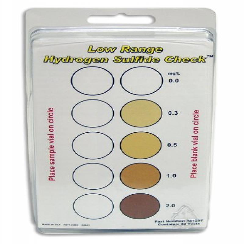 Industrial Test Systems WaterWorks 48119720 Hydrogen Sulfide Test