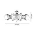 thumbnail image 4 of NUOLUX 2Pcs Alloy Turtle Shape Sweater Cardigan Clips Chic Rhinestone Clothes Accessory, 4 of 6