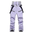 thumbnail image 2 of Alpine Ski Pants Men And Women Winter Outdoor Sports Warm Windproof Snowboard Pants Waterproof Color Ski Snow Pants Banmo, 2 of 4