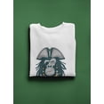 thumbnail image 3 of Gorilla, Harsh Pirate  Sweatshirt Men -Image by Shutterstock, Male XX-Large, 3 of 4
