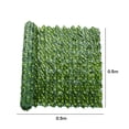 thumbnail image 4 of Pantalla de valla de privacidad artificial Faux Hedges (hojas de salvia verde impresas en color), 4 of 4