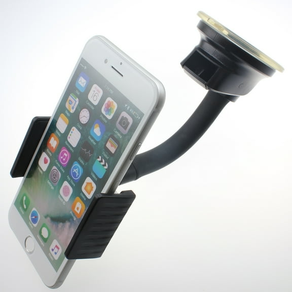 Dash Car Mount for Google Pixel 8/7/6/Pro/7a Phones - Windshield Holder Cradle Swivel Dock Strong Grip