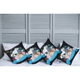 thumbnail image 2 of Ambesonne Cartoon Throw Pillow Cover 4 Pack, Wonderland Tale, 24", Multicolor, 2 of 7