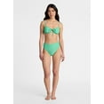 thumbnail image 2 of No Boundaries Solid Bikini Bottoms, Women’s, 2 of 5