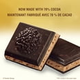 thumbnail image 2 of FERRERO ROCHER Premium Chocolate Bar, Salted Caramel and Hazelnut 70% Cacao Dark Chocolate, 90 g, 2 of 8