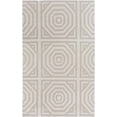 thumbnail image 2 of Hauteloom Edmund Wool Living Room, Bedroom Area Rug - Contemporary - Gray, Light Gray - 2' x 3', 2 of 5