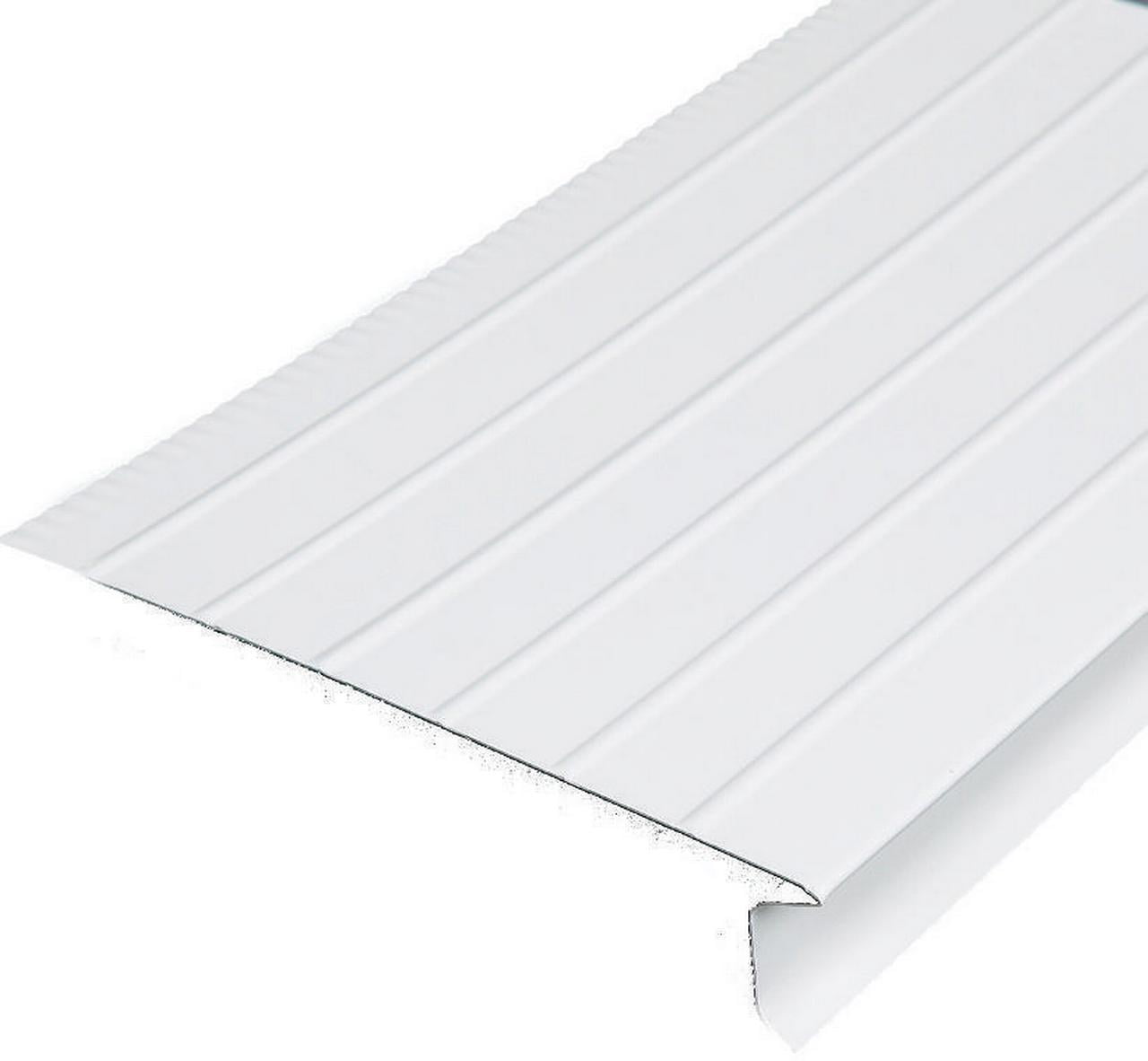 EAVE DRIP 8IN OPENFCE WHT ALUM - Walmart.com - Walmart.com