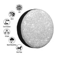 thumbnail image 5 of Junzan Silver Glitter Tire Cover Wheel Protector for Truck SUV Trailer Camping Rv Tire Cover 14 Inch, 5 of 9