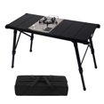 thumbnail image 4 of Mesa de picnic plegable IGT, mesa de camping con tablero enrollable para picnic al aire libre, 4 of 9