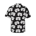 thumbnail image 3 of Daiia Cool Car Hawaiian Shirt for Men Gentle Cotton Regular Short Sleeve Casual-Medium, 3 of 9