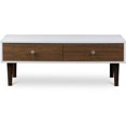 thumbnail image 2 of Baxton Studio Gemini Wood Contemporary Coffee Table, White, 2 of 5