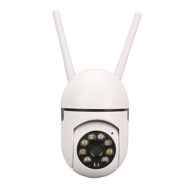Cámara De Seguridad 1080P HD 2.4GHz WiFi Con Alarma De Movimiento, Visual Nocturno, Llamada Bidireccional, Seguimiento Inteligente