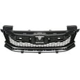 thumbnail image 2 of For 16-17 Accord Coupe Front Face Bar Grill Grille Frame Assembly Black Plastic, 2 of 5